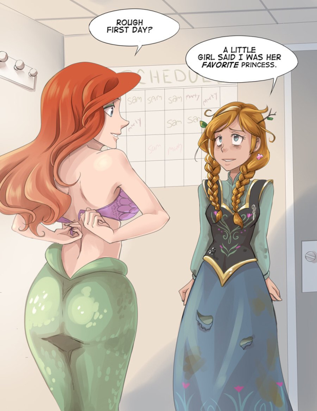 anna (frozen),ariel