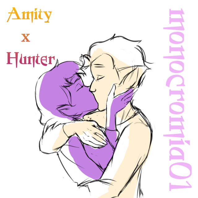 amity blight,hunter (the owl house)