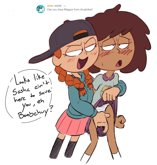 anne boonchuy,maggie (amphibia)