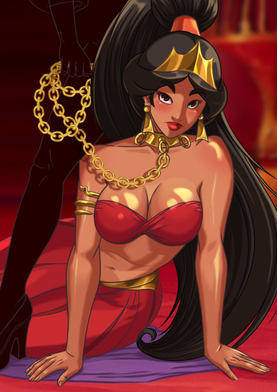 evil queen jasmine,princess jasmine