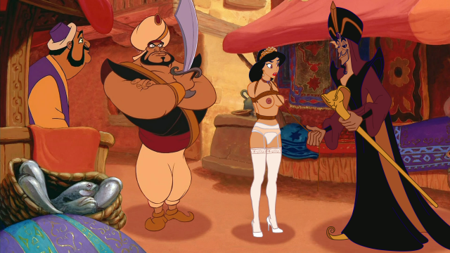 jafar,princess jasmine,razoul