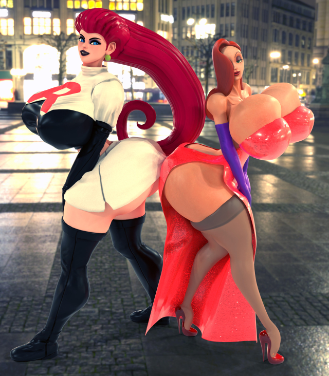 jessica rabbit,jessie (pokemon)