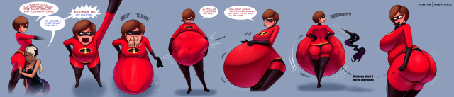 elastigirl,helen parr,mirage (the incredibles)