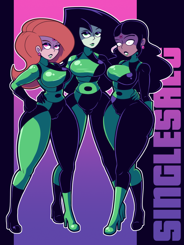 kimberly ann possible,monique (kim possible),shego