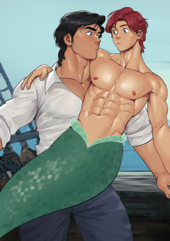 ariel,prince eric