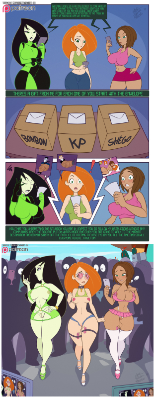 bonnie rockwaller,kimberly ann possible,shego