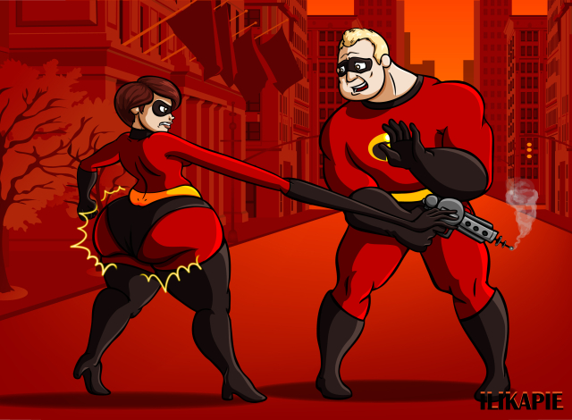 elastigirl,helen parr,mr. incredible,robert parr