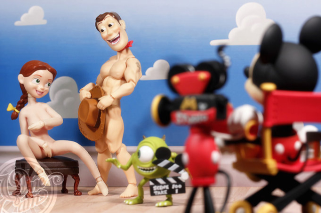 jessie,mickey mouse,mike wazowski,woody