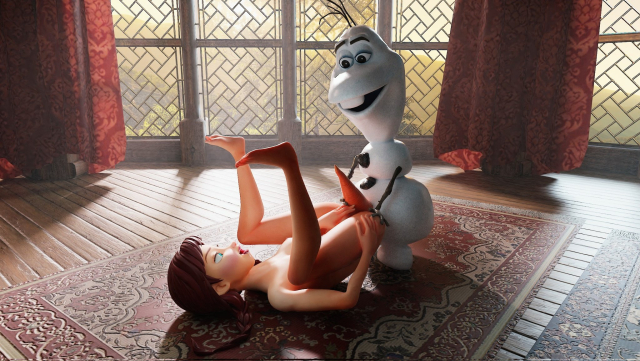 anna (frozen),olaf (frozen)